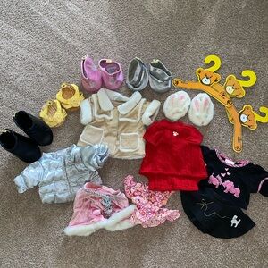 Build-A-Bear Assorted clothes bundle